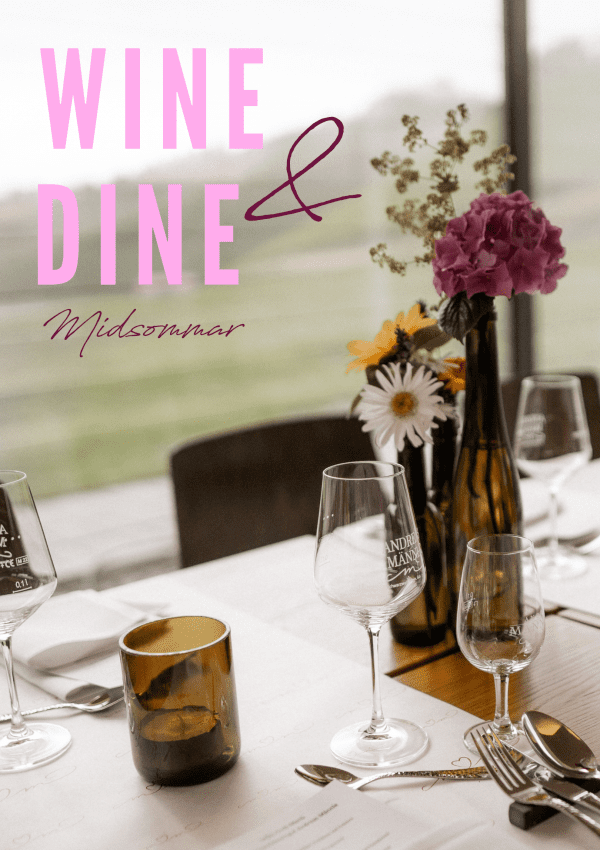 Wine & Dine – Midsommar am Freitag 26. Juni